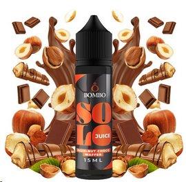 Příchuť Bombo Solo Juice S&V 15ml Hazelnut Choco Waffer (Tyčinka s lískooříškovým krémem)