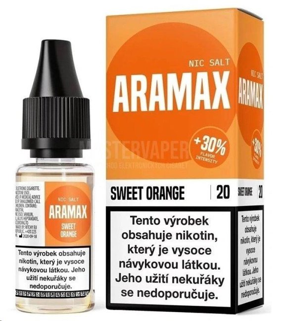 Aramax - Salt e-liquid - Sweet Orange - 10ml - 20mg