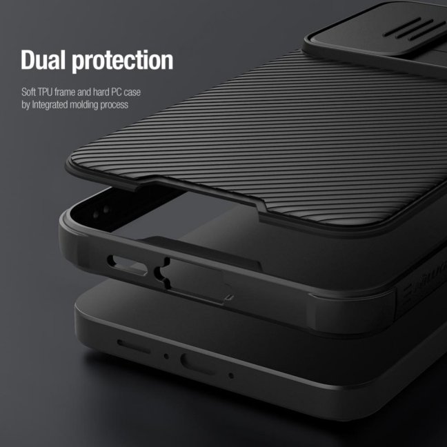 Nillkin CamShield PRO Magnetic Zadní Kryt pro Samsung Galaxy A55 5G Black