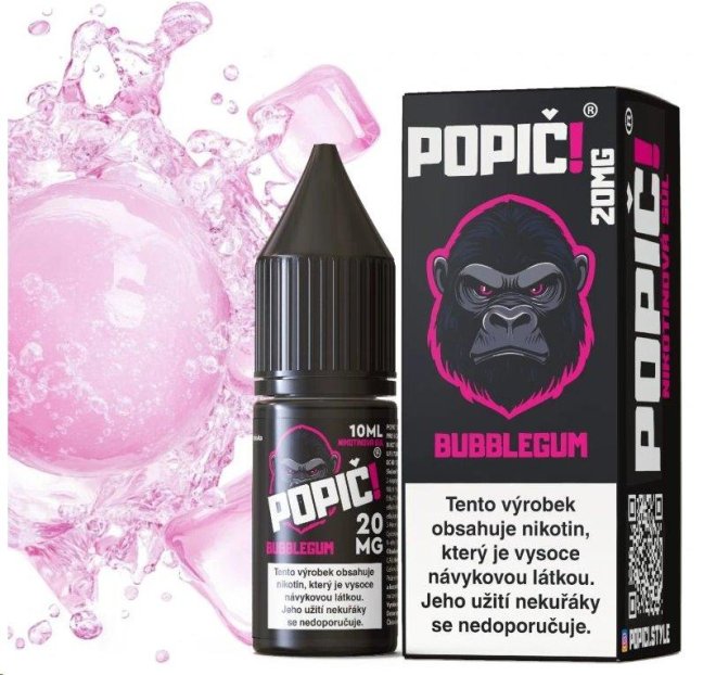 POPIČ! Bubblegum 10 ml 20 mg POPIČ! Bubblegum 10 ml 20 mg