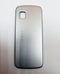 Kryt baterie Nokia 5230 - stříbrná barva