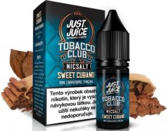 LIQUID JUST JUICE SALT TOBACCO SWEET CUBANO 10ML - 11MG