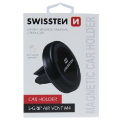 MAGNETICKÝ DRŽÁK DO VENTILACE AUTA SWISSTEN S-GRIP AV-M4