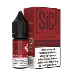 Sic!Salts - Salt e-liquid - Cranberry - 10ml - 20mg