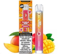 QUNDA XXL - JEDNORÁZOVÁ E-CIGARETA - 20 MG - MANGO 1ks