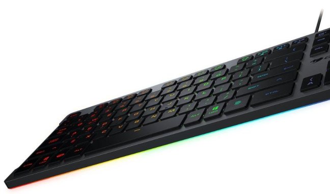 COUGAR herní klávesnice VANTAR S RGB Black, Ultra Slim Thickness, Anti-Ghosting