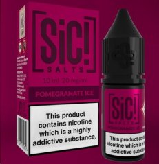 Sic!Salts - Salt e-liquid - Pomegranate Ice - 10ml - 20mg