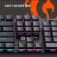 CANYON Herní klávesnice Cometstrike TLK GK-55, mechanická, drátová, multimediální, podsvícená, 105 kláves, CS layout