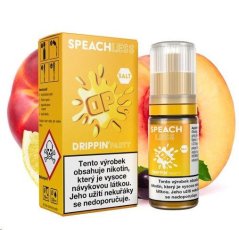 Drippin Salt Party - Speachless / Broskvová limonáda 10ml - Nikotin: 20mg