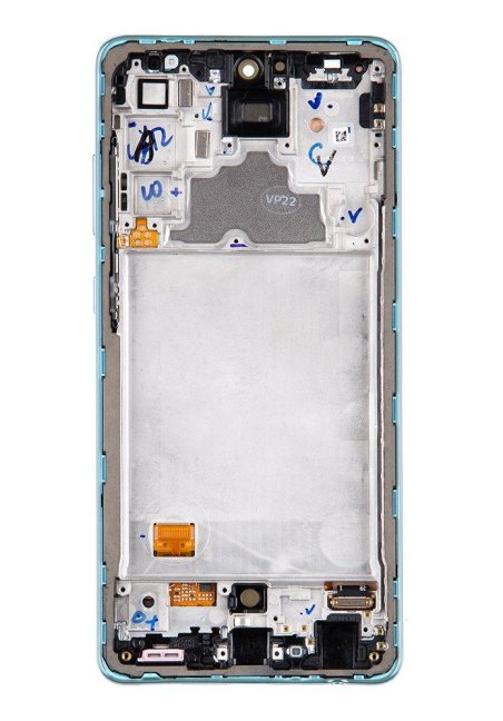 LCD display + Dotyk Samsung A725 Galaxy A72 Blue (Service Pack)
