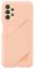 EF-OA135TPE Samsung Card Slot Kryt pro Galaxy A13 Peach